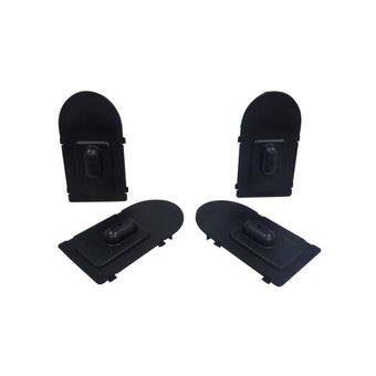 compare product Westin Step Board Black Plastic Light Cavity Cover 2/pkg - Black