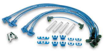 compare product Moroso Chevrolet Small Block Ignition Wire Dress-Up Kit - Pre-HEI - Blue Max - Spiral Core