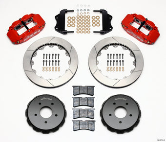 compare product Wilwood Narrow Superlite 6R Front Hat Kit 13.06in Red 2004-2006 Pontiac GTO