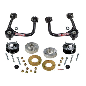 compare product Skyjacker 21-22 Ford Bronco 4WD 3in Suspension Lift Kit w/ Metal Spacers & Upper Control Arms