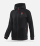 Akrapovic Mens Corpo Zip Hoodie Black - M - My Store