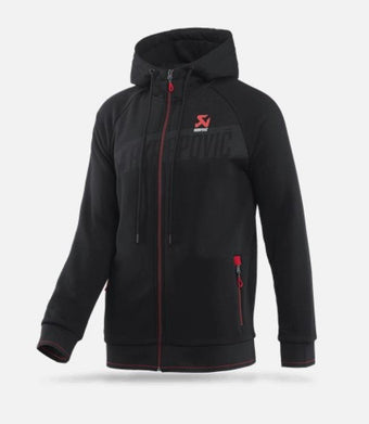 compare product Akrapovic Mens Corpo Zip Hoodie Black - XL