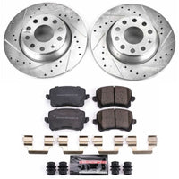 Power Stop 2009 Volkswagen Passat Rear Z23 Evolution Sport Brake Kit - My Store