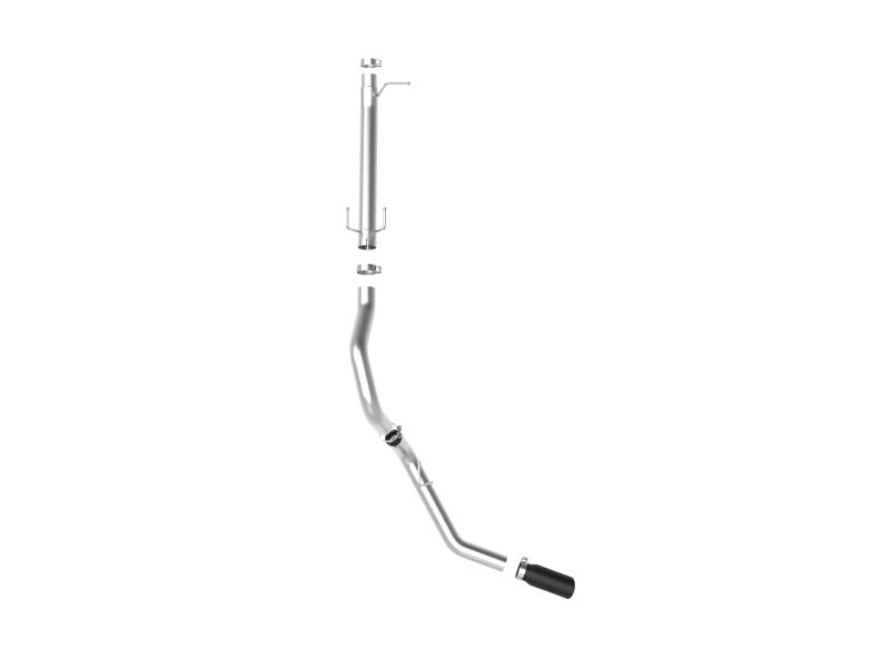 aFe Apollo GT Series 3 - 1/2in 409 SS Axle - Back Exhaust 17 - 20 Ford F - 250/F - 350 Black Tips w/o Muffler - My Store