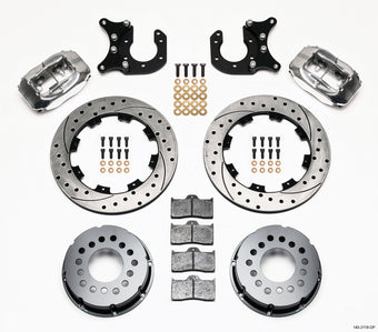 compare product Wilwood Forged Dynalite P/S Rear Kit Drilled Polished New Big Ford 2.50in Offset