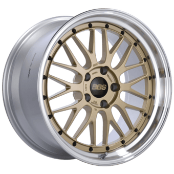 compare product BBS LM 17x9 5x130 ET17 CB71.6 Gold Center Diamond Cut Lip Wheel