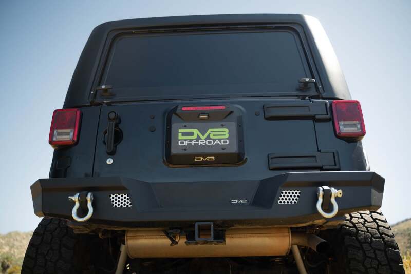 DV8 Offroad 07 - 18 Jeep Wrangler JK Spare Tire Delete - My Store