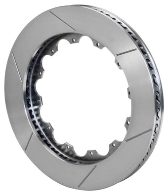 compare product Wilwood Rotor GT Curved Vane Rotor Spec-37 Iron 72 CV 12 x 8.85 Left Hand Side