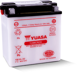 compare product Yuasa YB10L-A2 Yumicron 12-Volt Battery