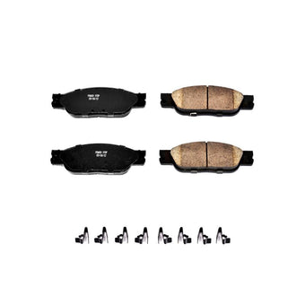 compare product Power Stop 03-05 Jaguar S-Type Front Z17 Evolution Ceramic Brake Pads w/Hardware
