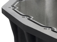 AFE Pro Series Engine Oil Pan Black w/Machined Fins; 11 - 16 Ford Powerstroke V8 - 6.7L (td) - My Store