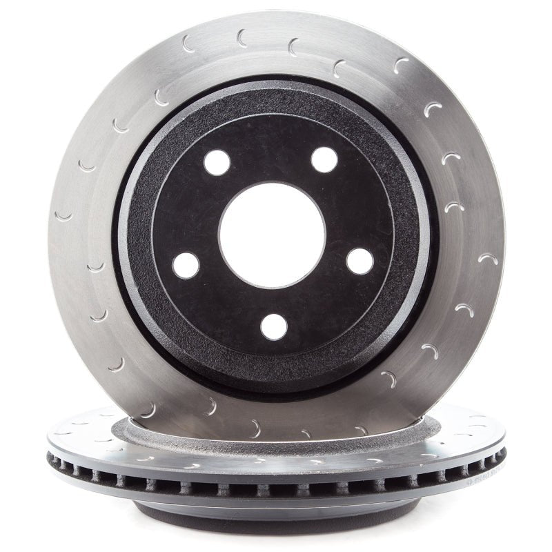 Alcon 2007+ Jeep JK - JL 330x22mm Rotors 4 - Piston Calipers Rear Brake Kit (Includes Brake Lines) - Red - My Store
