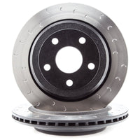 Alcon 2007+ Jeep JK - JL 330x22mm Rotors 4 - Piston Calipers Rear Brake Kit (Includes Brake Lines) - Red - My Store