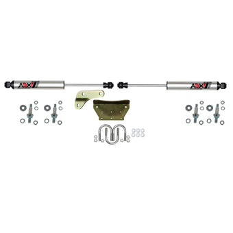compare product Skyjacker 00-05 Ford Excursion ADX 2.0 Dual Stabilizer Kit w/ CNC Machined Polished Alum.