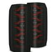 AlphaRex 87 - 96 Ford Bronco/F - 150 Luxx - Series LED Tail Lights - Black Red - My Store