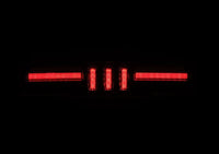 AlphaRex 21 - 24 Toyota GR86 / 21 - 24 Subaru BRZ NOVA - Series Prismatic LED Fourth Brake Light Blk Clear - My Store