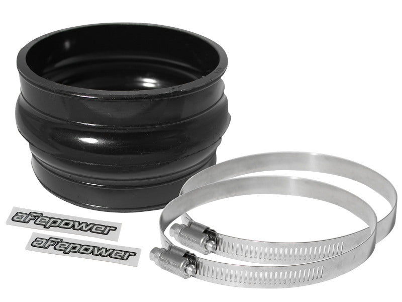 aFe Magnum FORCE Intake Coupling Kit (4 - 1/2 IN ID x 3 IN L) Straight Coupler w/ Hump - Black - My Store