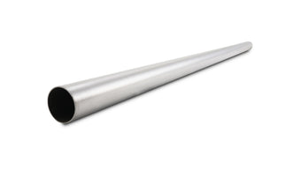 compare product Vibrant 3.50in OD 304 Stainless Steel Brushed Straight Tubing