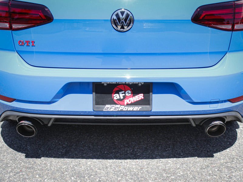 aFe 18 - 20 VW GTI (MK7.5) 2.0L MACH Force - Xp 3in to 2.5in 304 SS Axle - Back Exhaust System - Carb. Tips - My Store