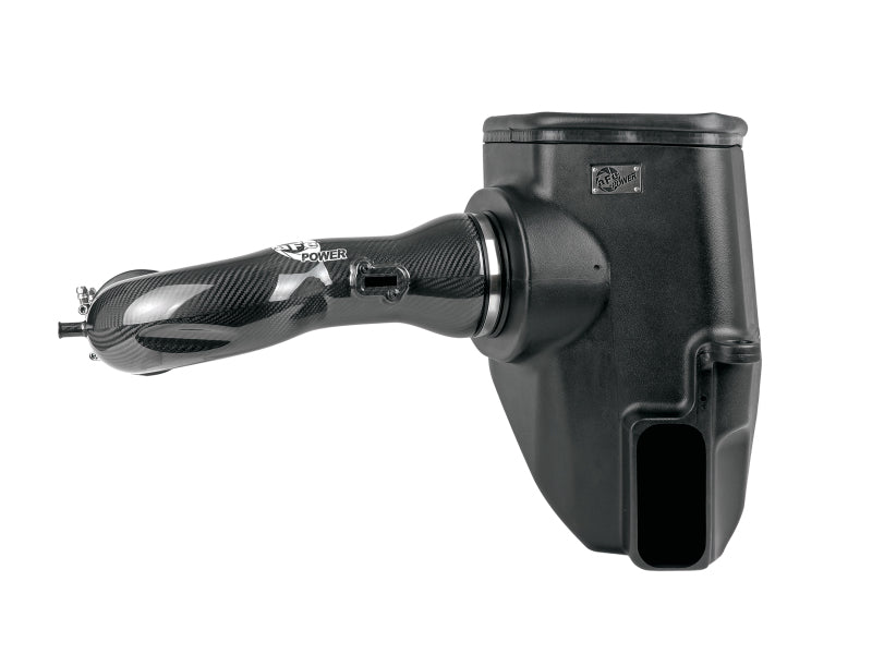 aFe 19 - 21 GM Trucks 5.3L/6.2L Track Series Carbon Fiber Cold Air Intake System W/ Pro Dry S Filters - My Store