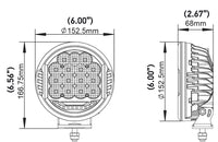 Hella 500 LED Driving Lamp - Single - My Store