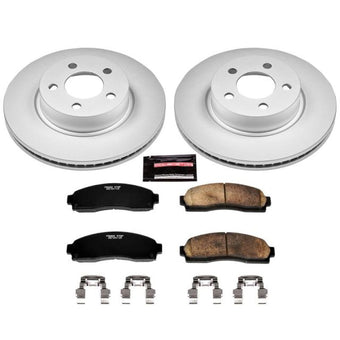 compare product Power Stop 01-03 Ford Explorer Sport Front Z17 Evolution Geomet Coated Brake Kit