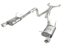 aFe MACHForce XP Cat - Back Exhaust 3in SS w/ Polished Tips 11 - 14 Ford Mustang GT V8 5.0L - My Store