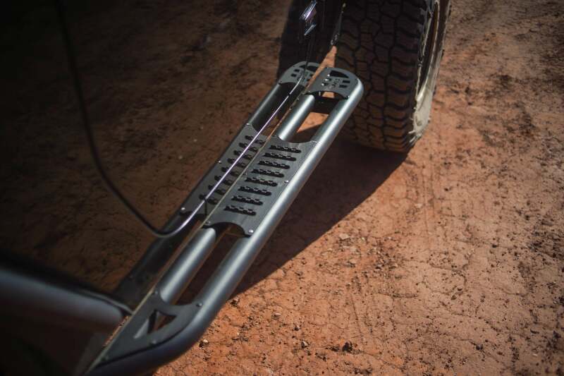 DV8 Offroad 07 - 18 Jeep Wrangler JK 2 Door Body/Pinch Weld Mounted Side Steps - My Store
