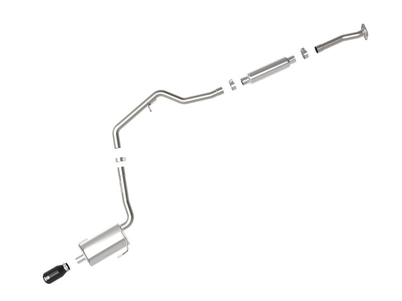 aFe POWER Takeda 12 - 16 Subaru Impreza 2.0L 2.5in 304SS CB Exhaust w/ Black Tips - My Store