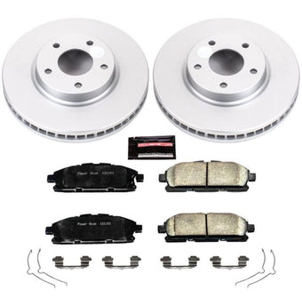 compare product Power Stop 11-17 Nissan Quest Front Z17 Evolution Geomet Coated Brake Kit