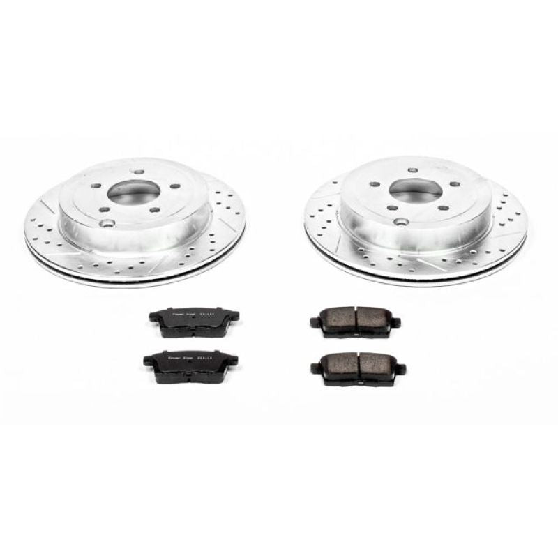 Power Stop 07 - 10 Ford Edge Rear Z23 Evolution Sport Brake Kit - My Store