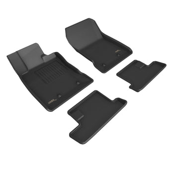 compare product 3D MAXpider 2022 Toyota GR86 Kagu 1st & 2nd Row Floor Mats - Black