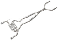 aFe Takeda Cat - Back Exhaust System Infiniti Q50 14 - 15 V6 - 3.7L - Polished Tip - My Store