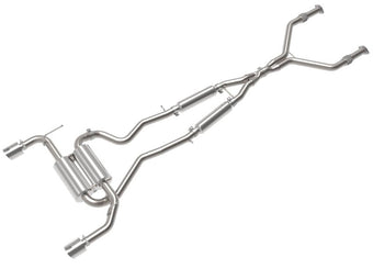 compare product aFe Takeda Cat-Back Exhaust System Infiniti Q50 14-15 V6-3.7L- Polished Tip