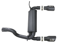 aFe Rebel Series 2.5in 409 SS Axle - Back Exhaust w/ Black Tips 2018+ Jeep Wrangler (JL) V6 3.6L - My Store