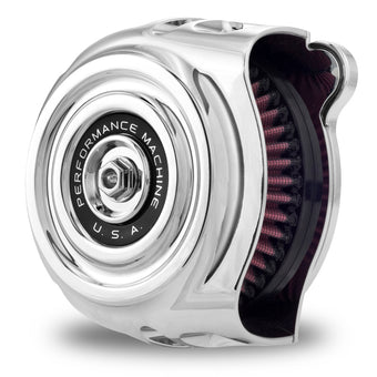 compare product Performance Machine Vintage Air Cleaner - Chrome