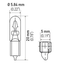 Hella Bulb 2721 12V 1.2W W2x4.6d T1.5 - My Store
