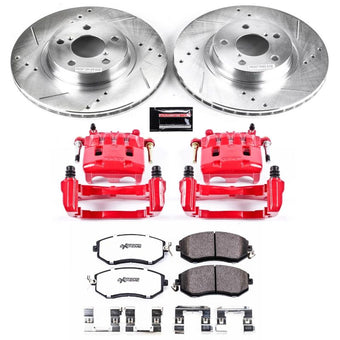compare product Power Stop 11-16 Subaru Impreza Front Z26 Street Warrior Brake Kit w/Calipers