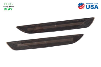 compare product Diode Dynamics 15-21 EU/AU Ford Mustang LED Sidemarkers - Smoked (Pair)