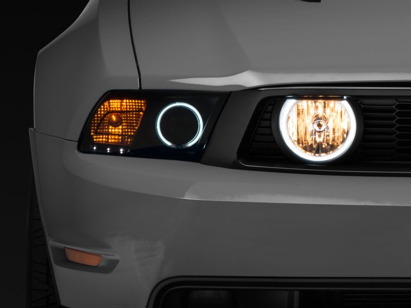 Raxiom 05 - 12 Ford Mustang GT LED Halo Fog Lights (Chrome) - My Store