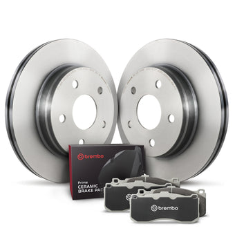compare product Brembo OE 98-10 Volkswagen Beetle/99-06 Golf/2007 Golf City/99-05 Jetta Front Disc Brake Kit