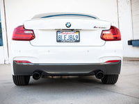 aFe MACH ForceXP 3IN to 2.5IN 304SS Cat - Back Exhaust System w/ Black Tips 14 - 16 BMW M235i (F22/23) - My Store