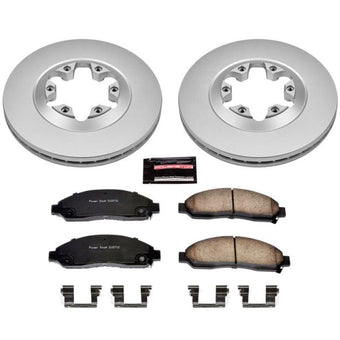 compare product Power Stop 04-08 Chevrolet Colorado Front Z17 Evolution Geomet Coated Brake Kit