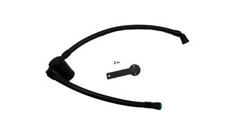 compare product J&L 19-23 Chevy Silverado/GMC Sierra 1500 2.7L Passenger Side Oil Separator 3.0 - Black Anodized