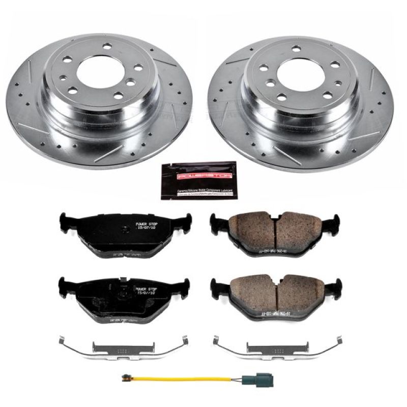 Power Stop 1989 BMW 525i Rear Z23 Evolution Sport Brake Kit - My Store