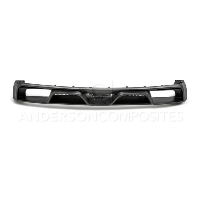 Anderson Composites 15 - 16 Ford Mustang R - Style Rear Valance (for Quad Tip Exhaust) - My Store