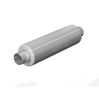 compare product MBRP Universal muffler 3in Inlet/Outlet 26in Length T409 SS *Mild Tone* (NO DROPSHIP)