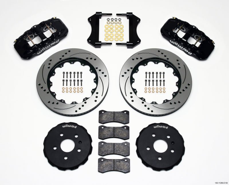 Wilwood AERO6 Front Hat Kit 14.25 Drilled 2010 - 2015 Camaro - My Store