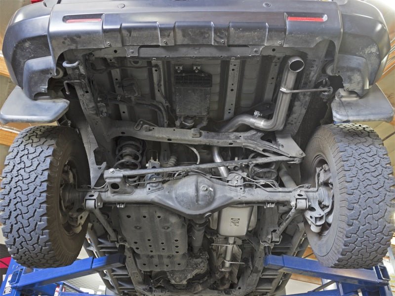 aFe Scorpion 2 - 1/2in Aluminized Steel Cat - Back Exhaust 07 - 17 Toyota FJ Cruiser V6 4.0L - My Store