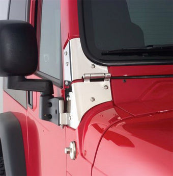 compare product Rampage 1976-1983 Jeep CJ5 Windshield Hinge - Stainless